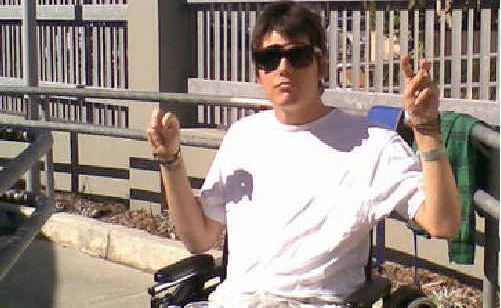 Heroic: Cabarita’s Sam Ford, 19, is taking small steps towards recovery in the Gold Coast Hospital. Heroic: Cabarita’s Sam Ford, 19, is taking small steps towards recovery in the Gold Coast Hospital.